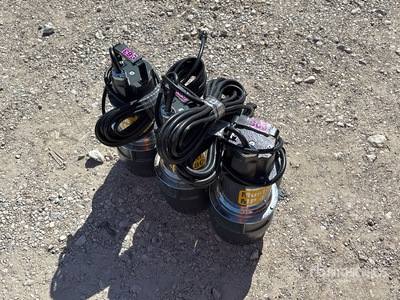 Quantity of (3) Mustang MP4800 Electric Submersible Water Pump (Unused)