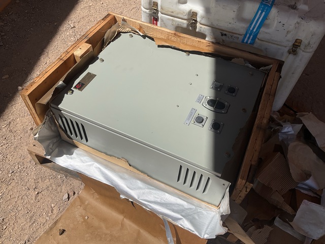 (1) Storage Case & (1) Cutler-Hammer 6942ED1688B2 Electrical Cabinet (1) Storage Case & (1) Cutler-Hammer 6942ED1688B2 Electrical Cabinet