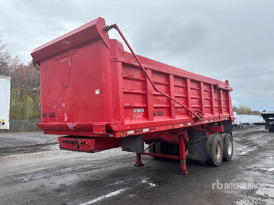 24 ft T/A Rollback End Dump Trailer