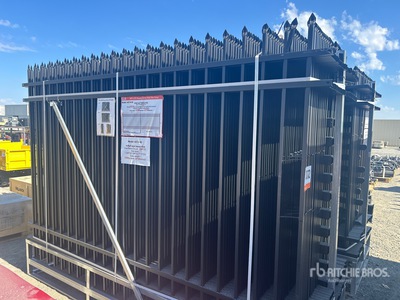 Quantity of (30) 2026 MTO A0710-30 10 ft x 7 ft Powder Coated Fencing (Unused)