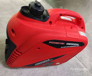 2024 Powertek D2000iN 2 kW Portable Generator Set (Unused)