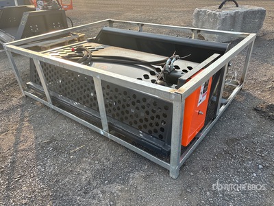 2026 Wolverine RCR-12-84W 84 in Skid Steer Rock Rake (Unused)