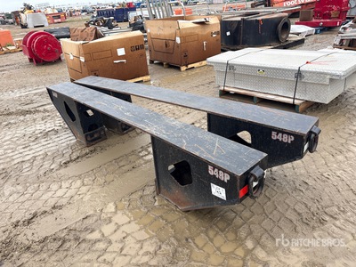 Quantity of (2) 2011 Pontoons to fit across rail 1 ft x 8 ft 6 in