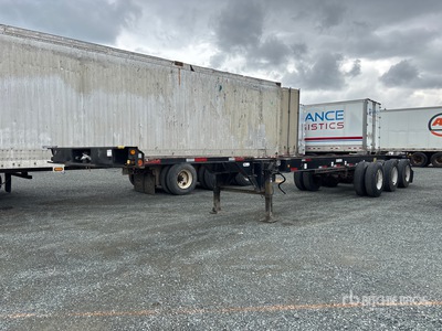 2008 53 ft Tri/A Extendable Container Trailer