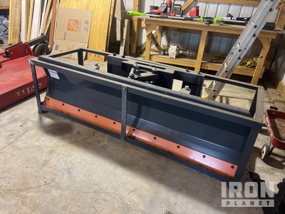 TMG Industrial TMG-DB86 86 in Angle Skid Steer Dozer Blade (Unused)
