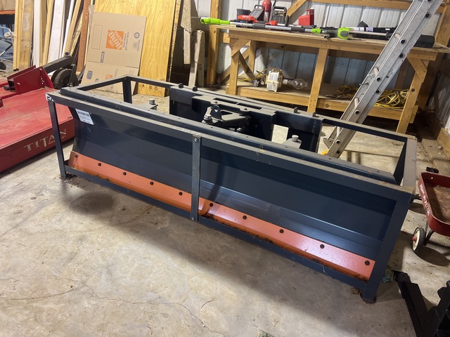 TMG Industrial TMG-DB86 86 in Angle Skid Steer Dozer Blade (Unused)