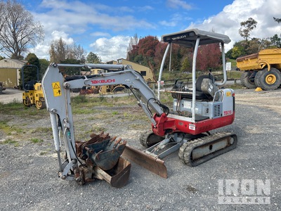 2004 Takeuchi TB016 Mini Excavator