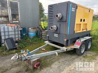 2019 Atlas Copco PAS100HFT4FCNP Trailer-Mounted Bomba de agua