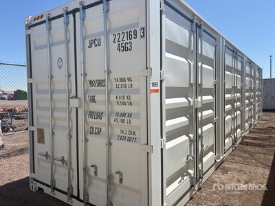 2026 40 ft High Cube Multi-Door Storage Container