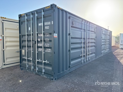 2025 40 ft High Cube Multi-Door Storage Container
