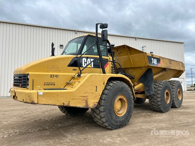 2007 Cat 740 を見 Articulated Dump Truck