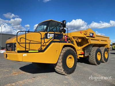 Cat 740EJ Ejector Camión Dumper Articulado
