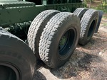 Underbody with Left Front Drive Tires