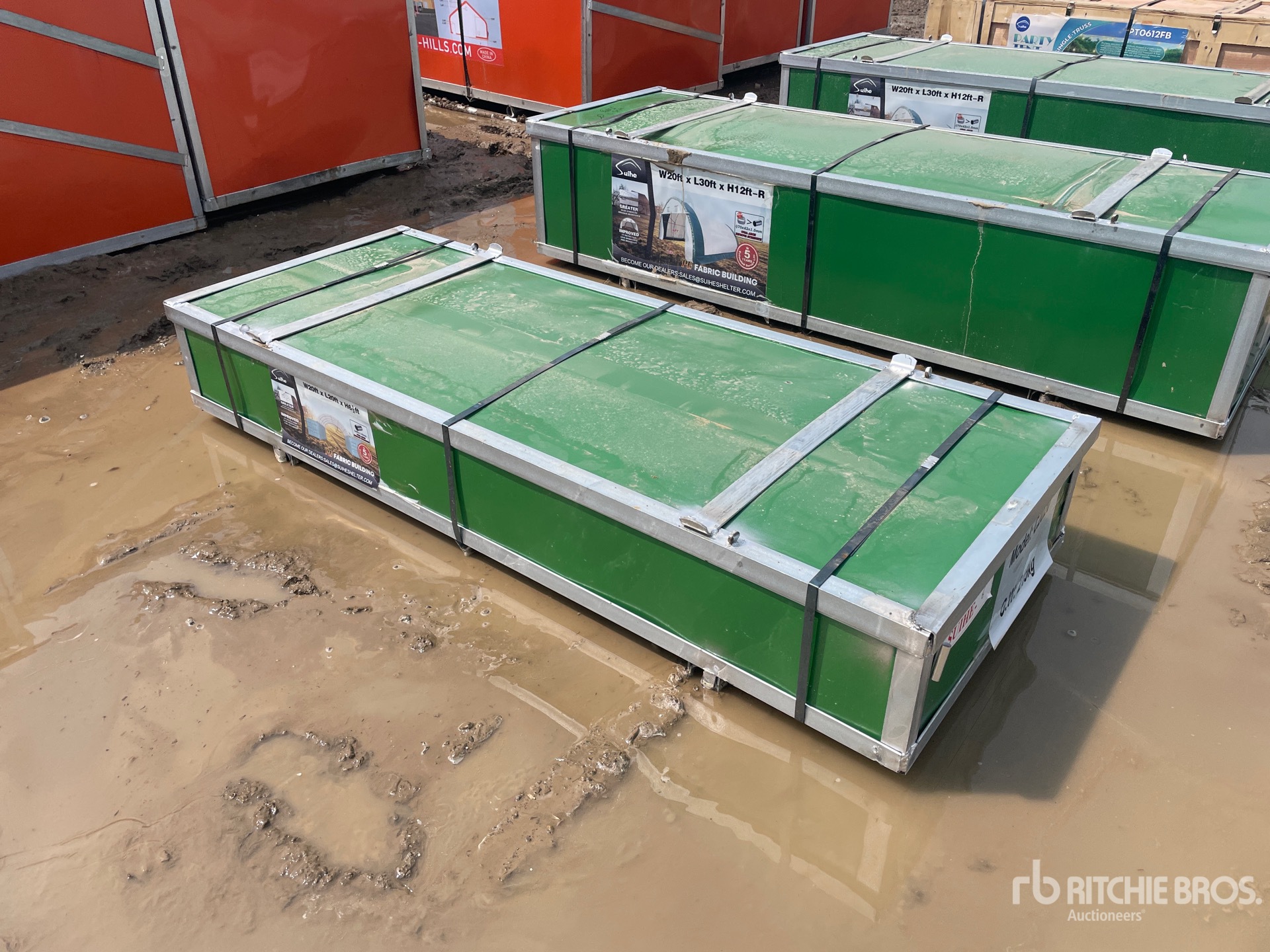 2026 Suihe C2020-300gPE 20 ft x 20 ft Container Shelter (Unused)
