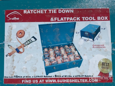 Quantity of 2026 Suihe R24 Ratchet Strap (Unused)