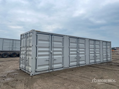 2026 40 ft High Cube Multi-Door Storage Container