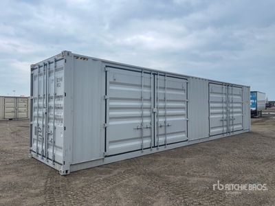 2026 40 ft High Cube Multi-Door Storage Container