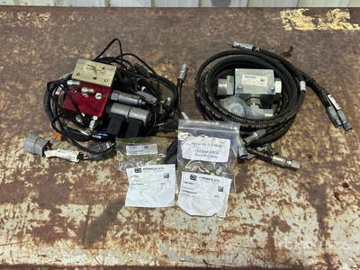 Quantity of (2) John Deere 2-Way Solenoid Hydraulic Control Valves