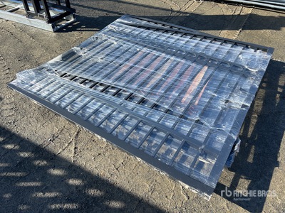 2026 Suihe 14 ft Wrought Iron Bi-Parting Driveway Gate (Unused)