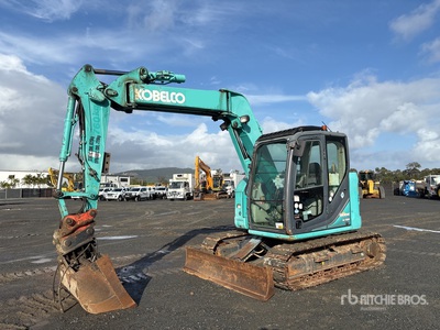 2016 Kobelco SK75SR-3 Escavatore cingolato