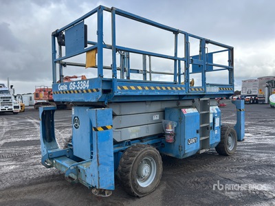 2007 Genie GS3384 4x4 Diesel Scissor Lift
