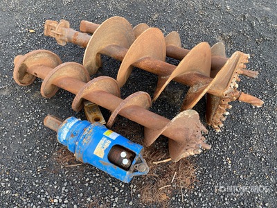 Auger Torgue 8000 MAX w/ Bits Excavator Auger