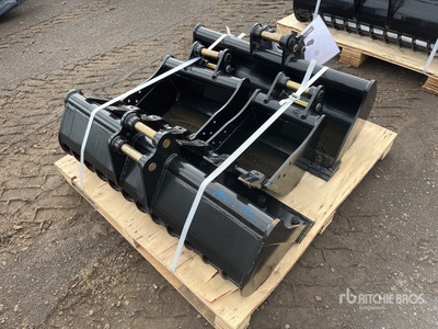 2026 KU17-300/450/900/1016 Q/C Excavator Bucket - Fits 1 - 2 ton (Unused)