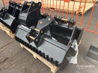 2026 KU35-300/450/600/1200/1320/R40 Q/C Excavator Bucket - Fits 3 - 4 ton (Unused)