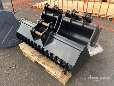 2026 KU35-450/600/1200/1320 Q/C Excavator Bucket - Fits 3 - 4 ton (Unused)
