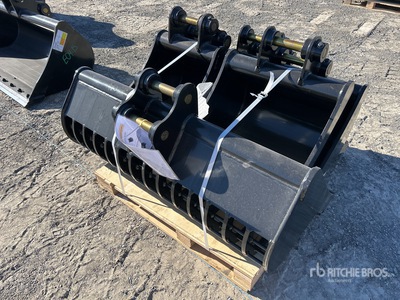 Quantity of (4) 2026 Cazo para excavadora - Fits 3 - 4 Ton (Unused)