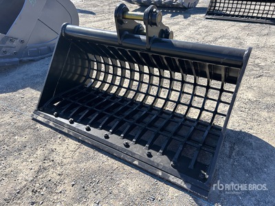 2026 Warrior 1320 mm Q/C Skeleton Cazo para excavadora - Fits 5 - 6 Ton (Unused)