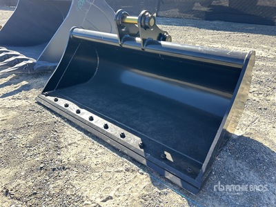 2026 Warrior 1500 mm Q/C Cleanup Cazo para excavadora - Fits 5 - 6 Ton (Unused)