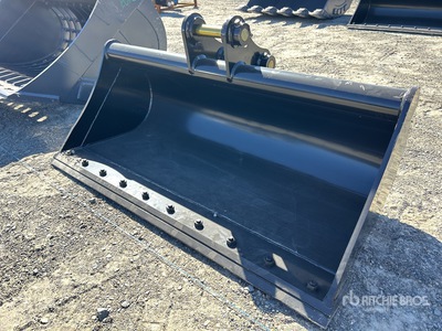 2026 Warrior 1500 mm Q/C Cleanup Cazo para excavadora - Fits 5 - 6 Ton (Unused)
