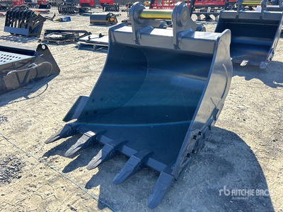 2026 Warrior 1200 mm Q/C Digging Cazo para excavadora - Fits 20 - 25 Ton (Unused)