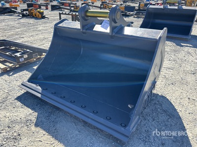 2026 Warrior 1550 mm Q/C Cleanup Cazo para excavadora - Fits 20 - 25 Ton (Unused)