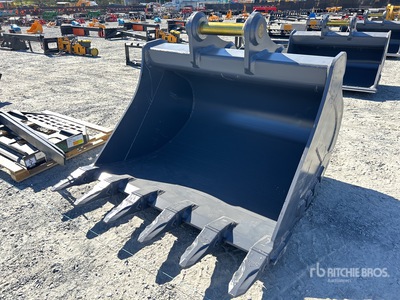 2026 Warrior 1550 mm Q/C Digging Cazo para excavadora - Fits 20 - 25 Ton (Unused)