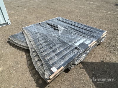 Quantity of (2) 2026 Suihe NG-14T -2 14 ft x 7 ft 5 in Bi-Parting Portail d'entrée (Unused)