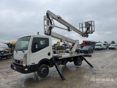 2018 Multitel HX195 19 m on Nissan Cabstar Lkw-Arbeitsbühne