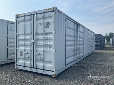 2026 40 ft High Cube Multi-Door Opslag container