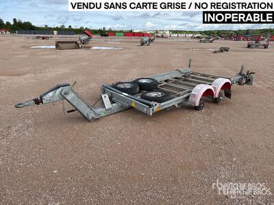 Hubiere T/A Remorque Plant Trailer (Inoperable)