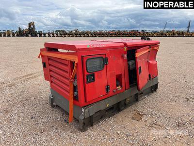 2018 QAS40 40 kVA Skid-Mounted Groupe Electrogene Generator Set (Inoperable)