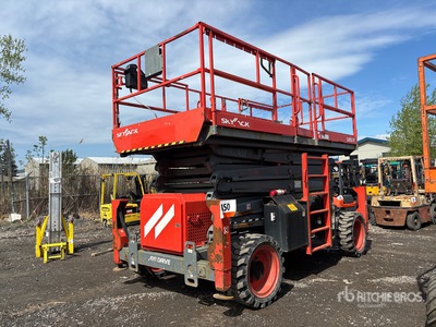 2021 Skyjack SJ9253 RT 4x4 Dual Fuel Scissor Lift