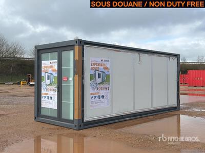 2025 JQ SHELTER JQ2120 Extension Maison Conteneur (Non Utilise) Expandable Container House Storage Building (Unused)