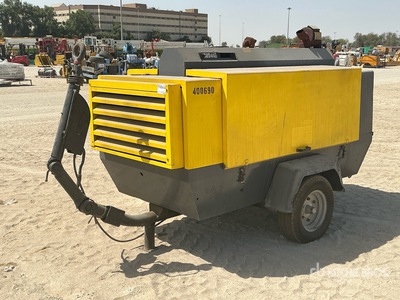 2017 Atlas Copco XAHS186 Mobile Air Compressor