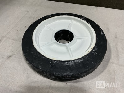 (14) DeVal 64A114D9-2 Solid Rubber Tire Wheels