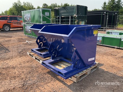 Quantity of (2) 2026 Suihe N-1CY -2 3 ft 6 in 1 cyd Self-Dumping Hopper (Unused)