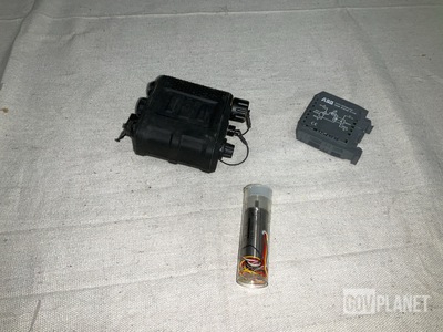 (1) Headset-Microphone, (1) Relay Module, (1) Control Motor & Assorted Items
