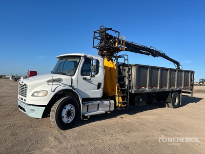 Knuckle Boom on 2015 Freightliner M2 106 4x2 Grapple Truck