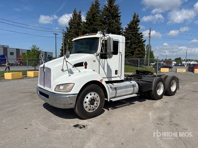 2018 Kenworth T370 6x4 T/A Day Cab Truck Tractor