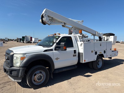 ETI ETC37IH 37 ft on 2012 Ford F-550 XL 4x4 Bucket Truck